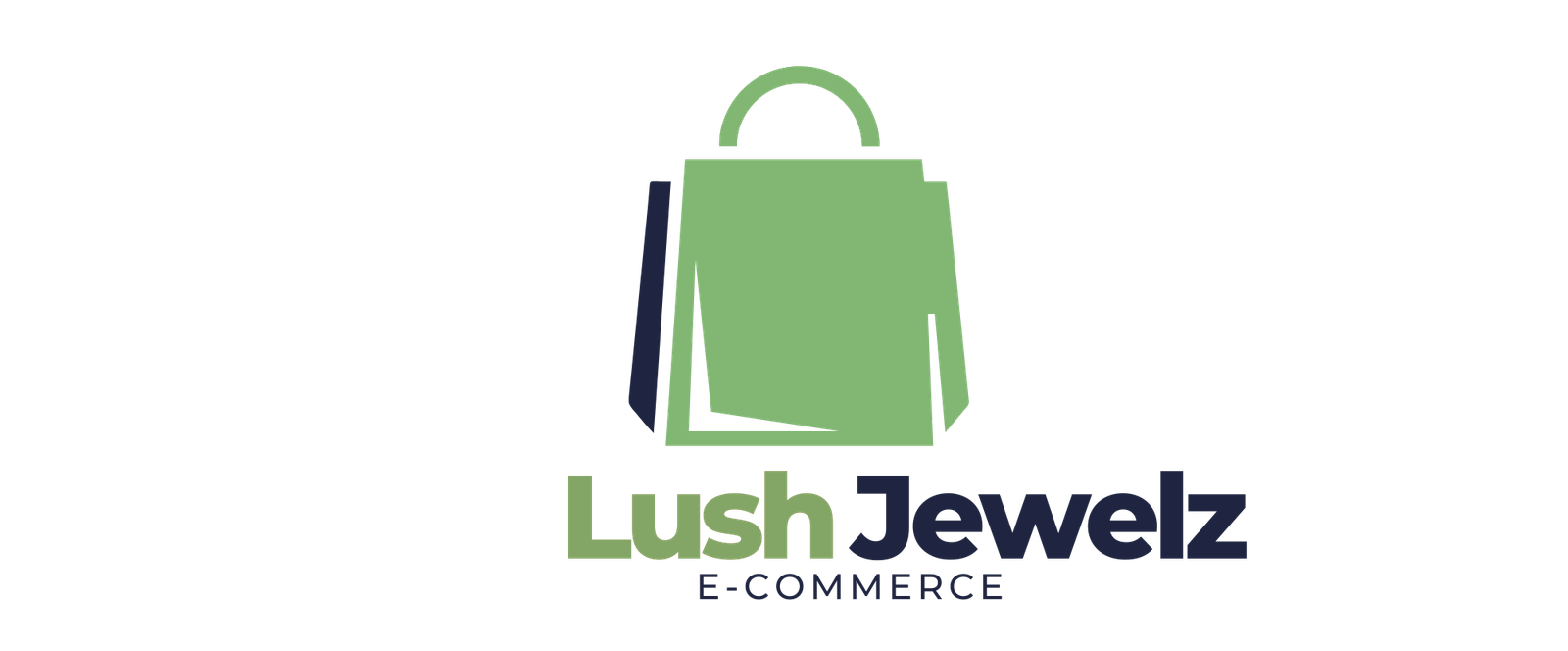 Blue and Orange E-commerce Logo